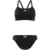 adidas Damen Essence Core 3-Stripes Bikini Set, Black/White, 40 - 3