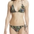 Bench Damen Set Triangle Floral Bikini, Mehrfarbig (Black BK022), 42 (Herstellergröße: XL) - 1