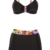 Damen Minimizer Bügel Bikini (2-tlg. Set), 241453 in Schwarz, Cup C 40 (80) - 