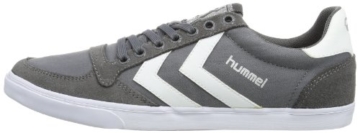 hummel HUMMEL SLIMMER STADIL LOW, Unisex-Erwachsene Sneakers, Grau (Castle Rock/White KH), 39 EU (6 Erwachsene UK) - 5