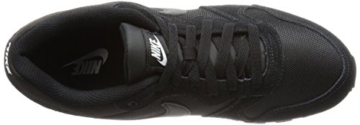 Nike Damen, Sneaker, MD Runner 2, Black (Black/Black-White), 40.5 - 7