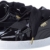 Puma Damen Basket Heart Patent Low-Top Sneaker, Schwarz Black, 38 EU - 5