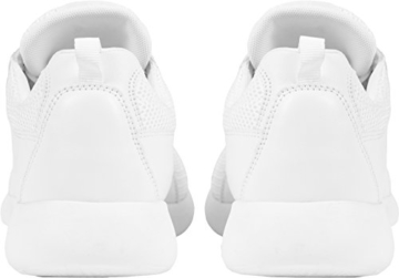 Urban Classics Damen und Herren Light Runner Shoe, Low-Top Sneaker für Damen und Herren, Sportschuhe mit Schnürung, Weiß, Größe 45 - 2