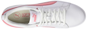 Puma Damen Smash WNS v2 L Sneaker, Weiß White-Shell Pink 05, 42.5 EU (8.5 UK) - 7