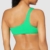 Seafolly Damen One Shoulder Bandeau Bikini, Jade, 36 - 2