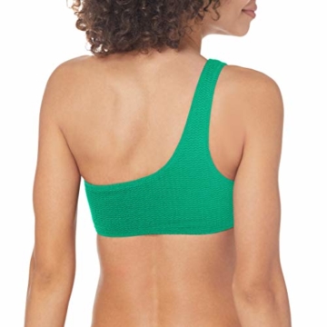 Seafolly Damen One Shoulder Bandeau Bikini, Jade, 36 - 4