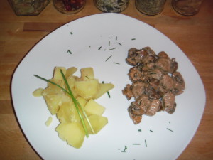 Rezept für veganes Geschnetzeltes 