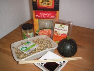 Zutaten für veganes Pad Thai | Vegane Rezeptideen